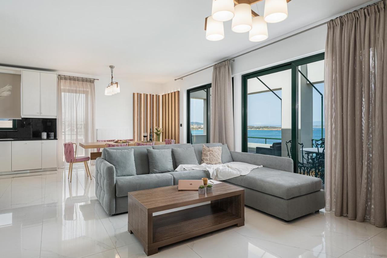 Апартаменты Elia Penthouse Ханья Экстерьер фото