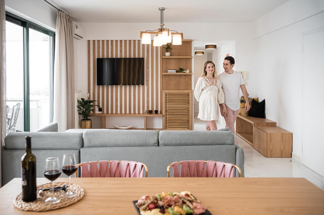 Апартаменты Elia Penthouse Ханья Экстерьер фото