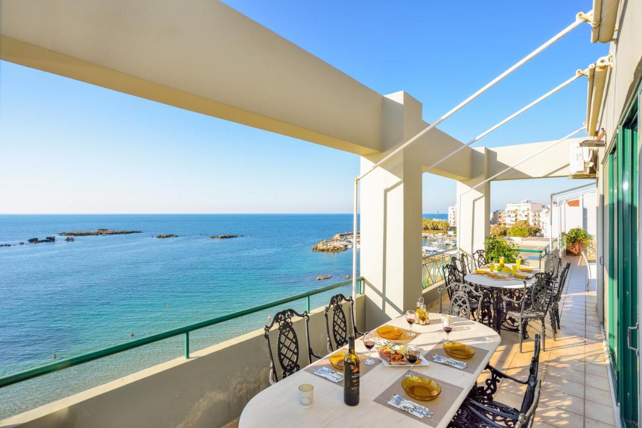 Апартаменты Elia Penthouse Ханья Экстерьер фото